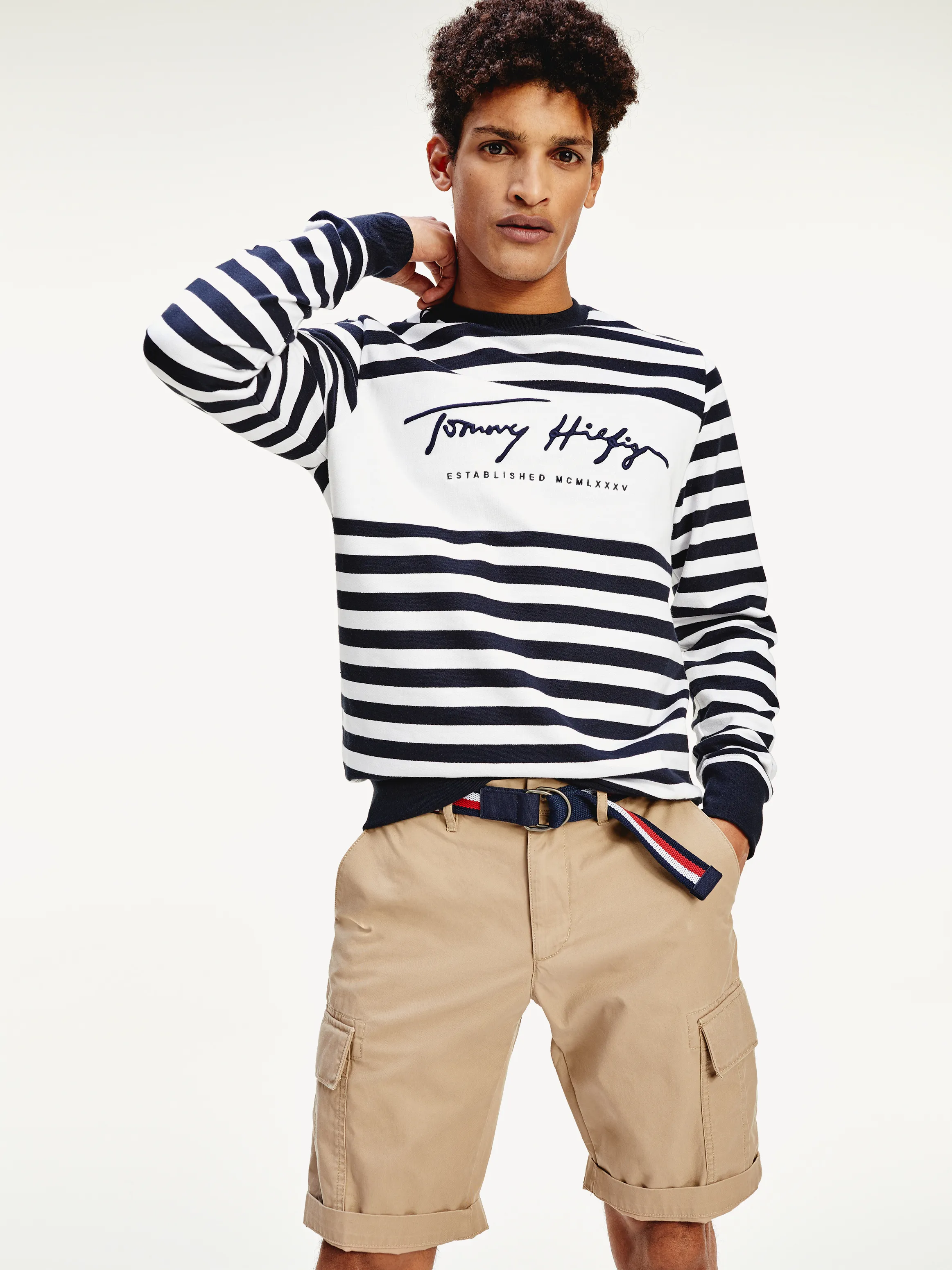 Th Cool Signature Sweatshirt | Sweatshirts & Hoodies | Tommy Hilfiger