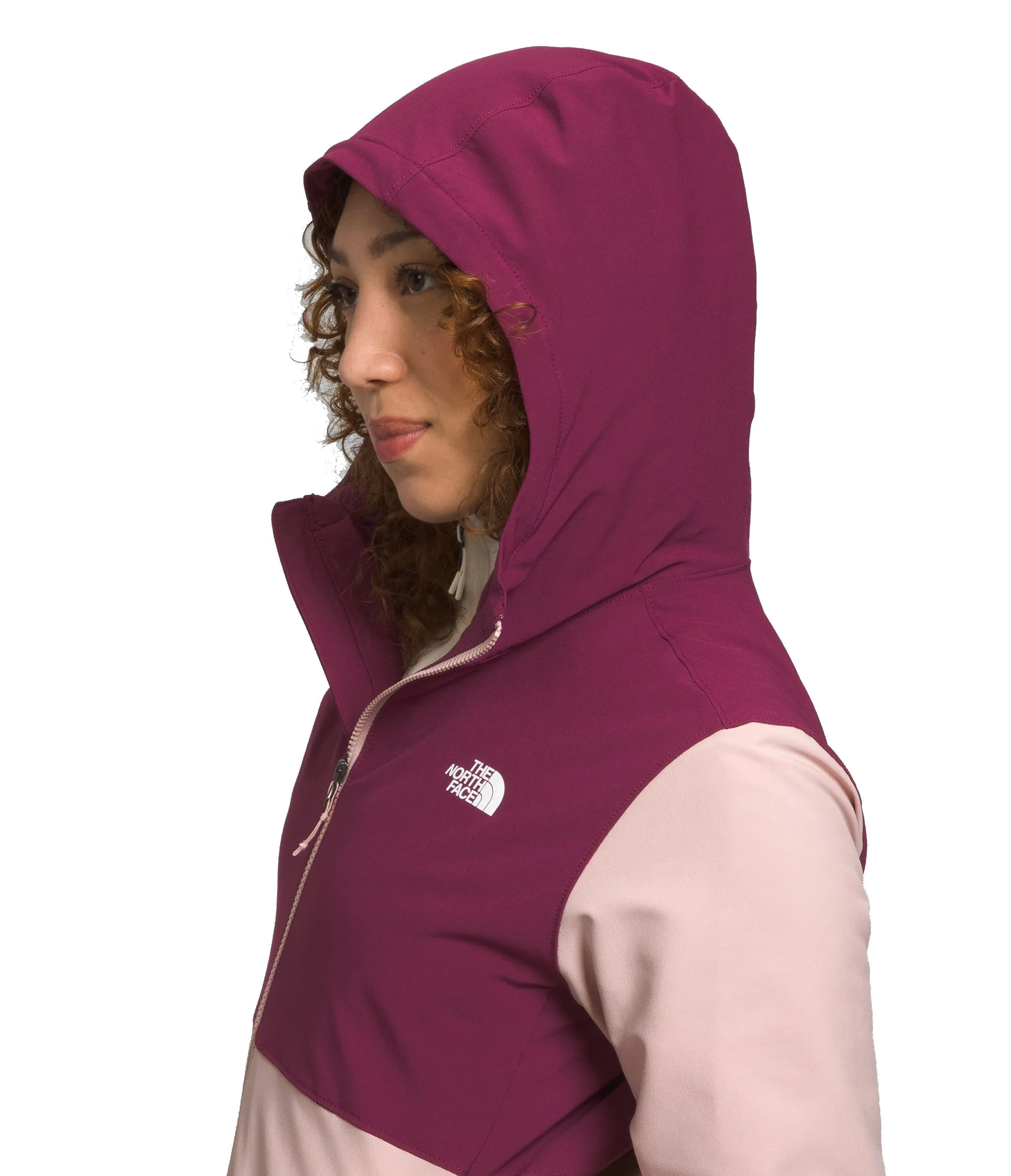 The North Face Women's Shelbe Raschel Hoodie Pink Moss Boysenberry