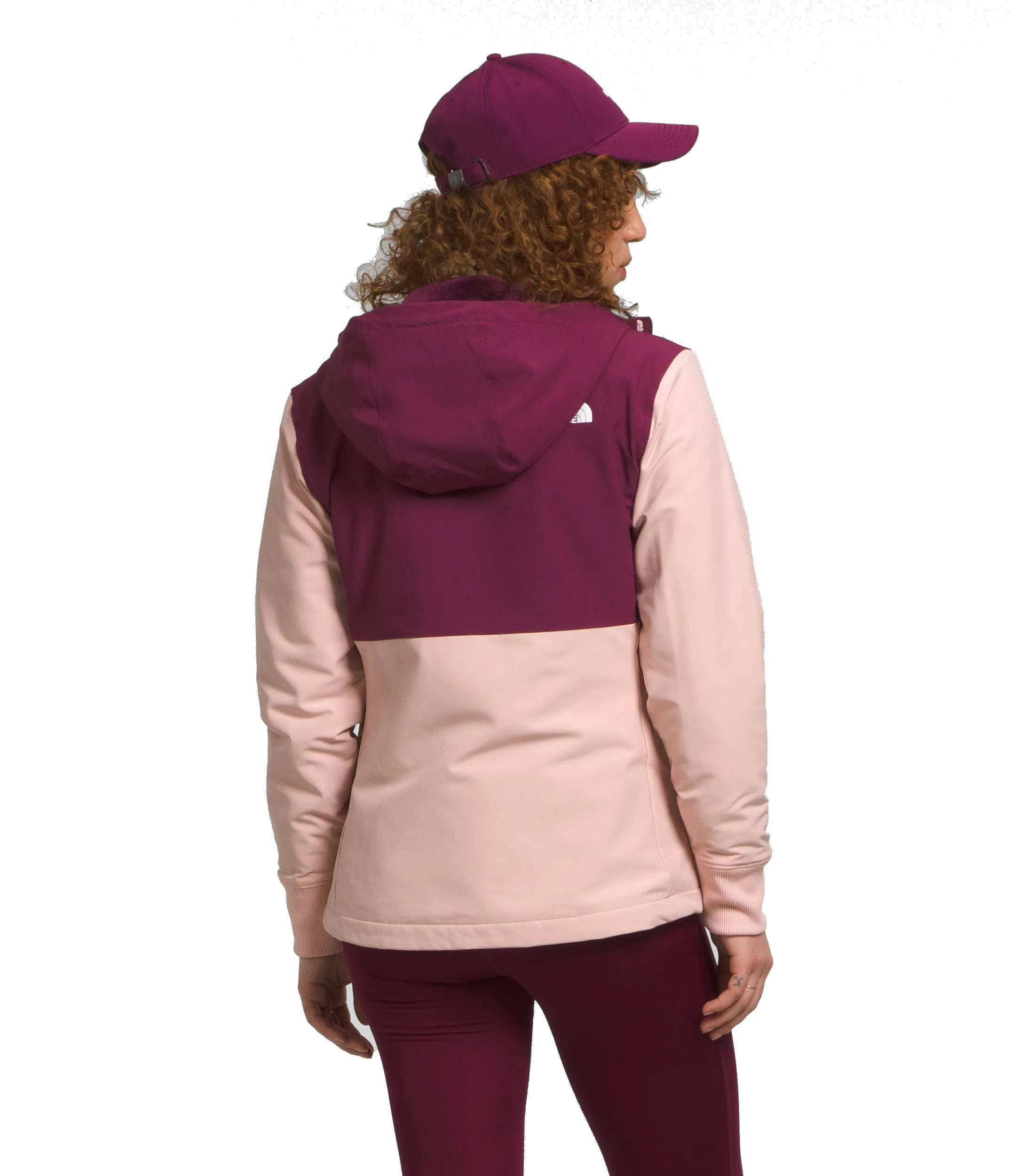 The North Face Women's Shelbe Raschel Hoodie Pink Moss Boysenberry