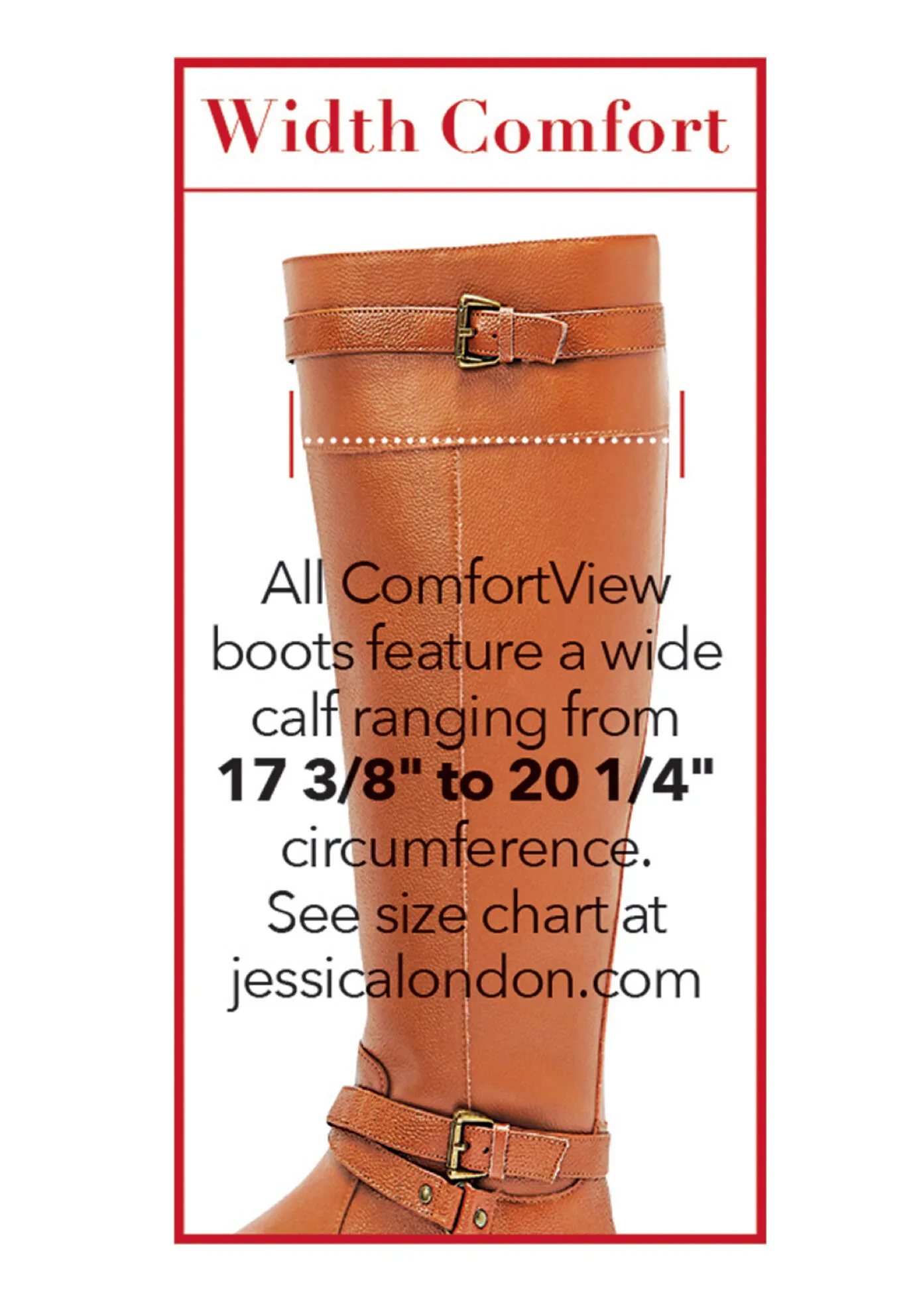 The Viona Tall Wide Calf Boot By Comfortview