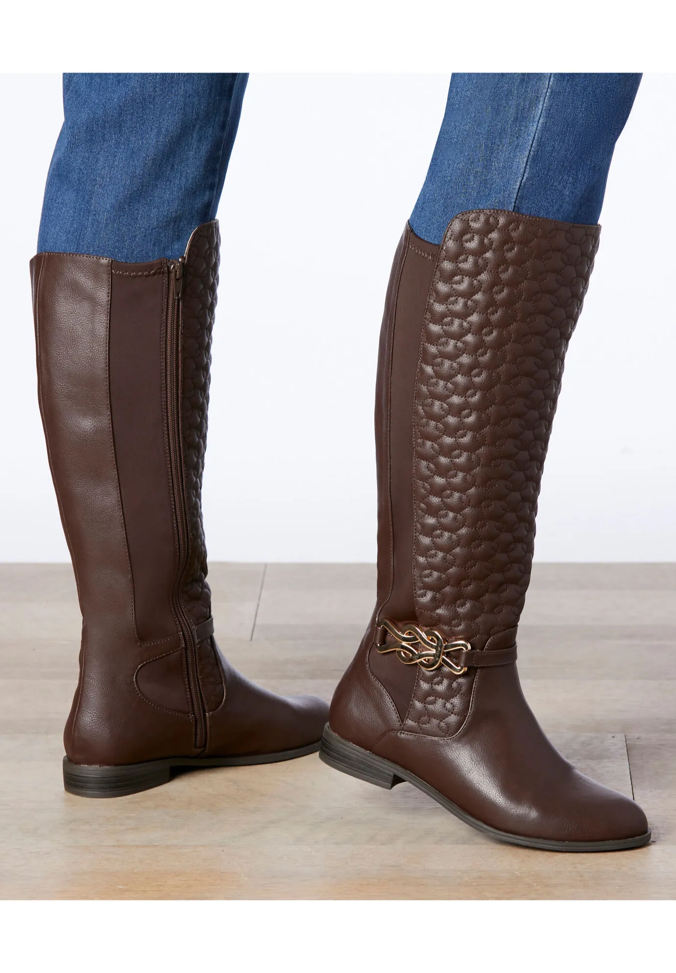 The Viona Tall Wide Calf Boot By Comfortview