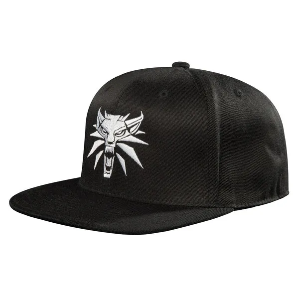 The Witcher Wolf Medallion Snapback Hat