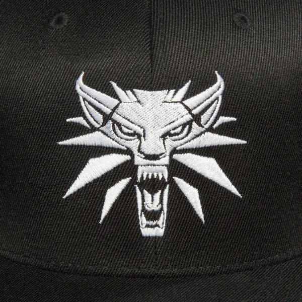 The Witcher Wolf Medallion Snapback Hat