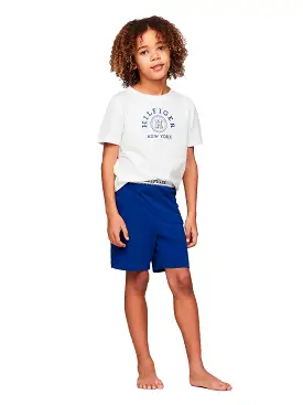 Tommy Hilfiger Boys Hilfiger New York Print PJ/ Pyjama Set