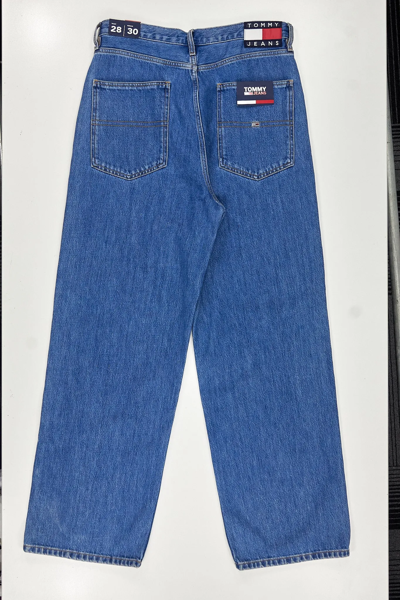 Tommy Jeans Blue Daisy Baggy Jeans