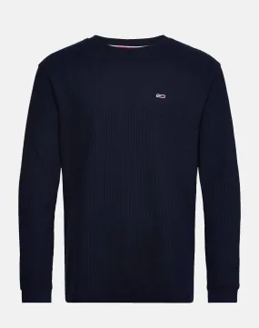 TOMMY JEANS TJM REG WAFFLE L/S TEE