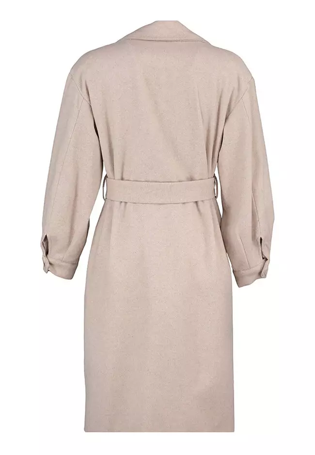 Trendyol Belted Long Coat