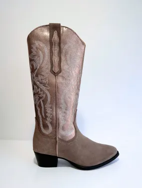 Tulsa Western Boot Beige/Smoke