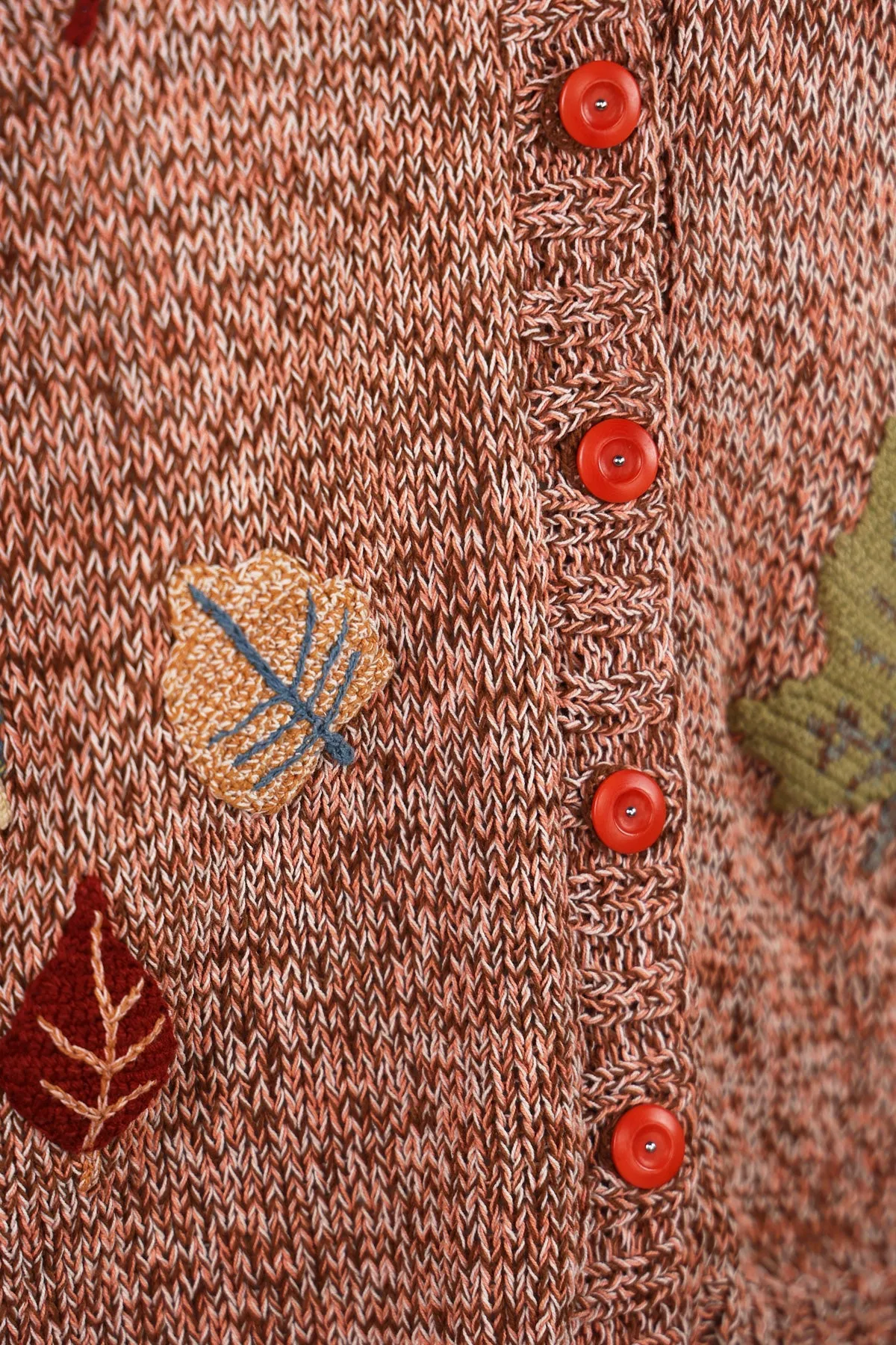 Twinsun Cardigan - Twisted Brown Sun Powdered