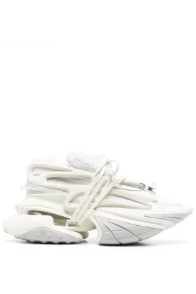 Unicorn Low Neoprene & Calfskin Sneakers White