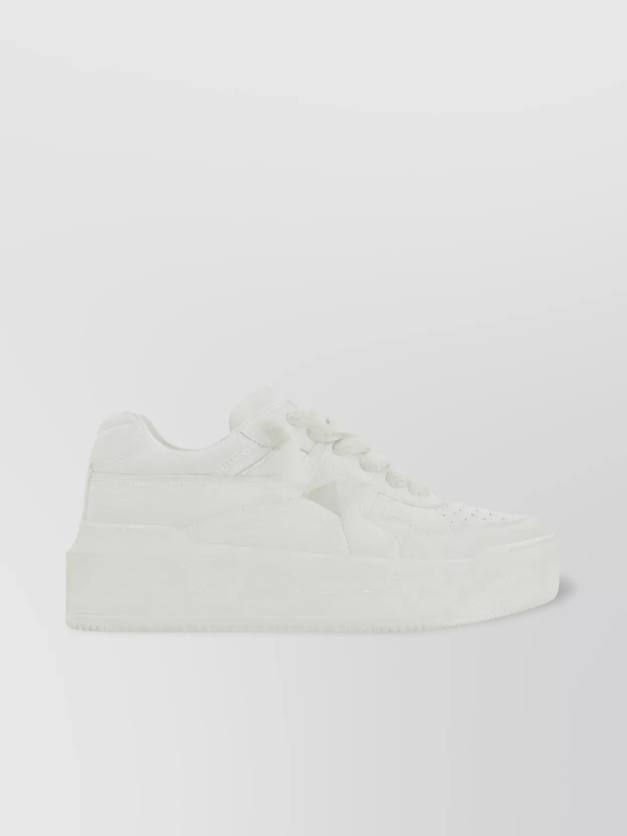 Valentino Garavani   One stud xl calfskin sneakers