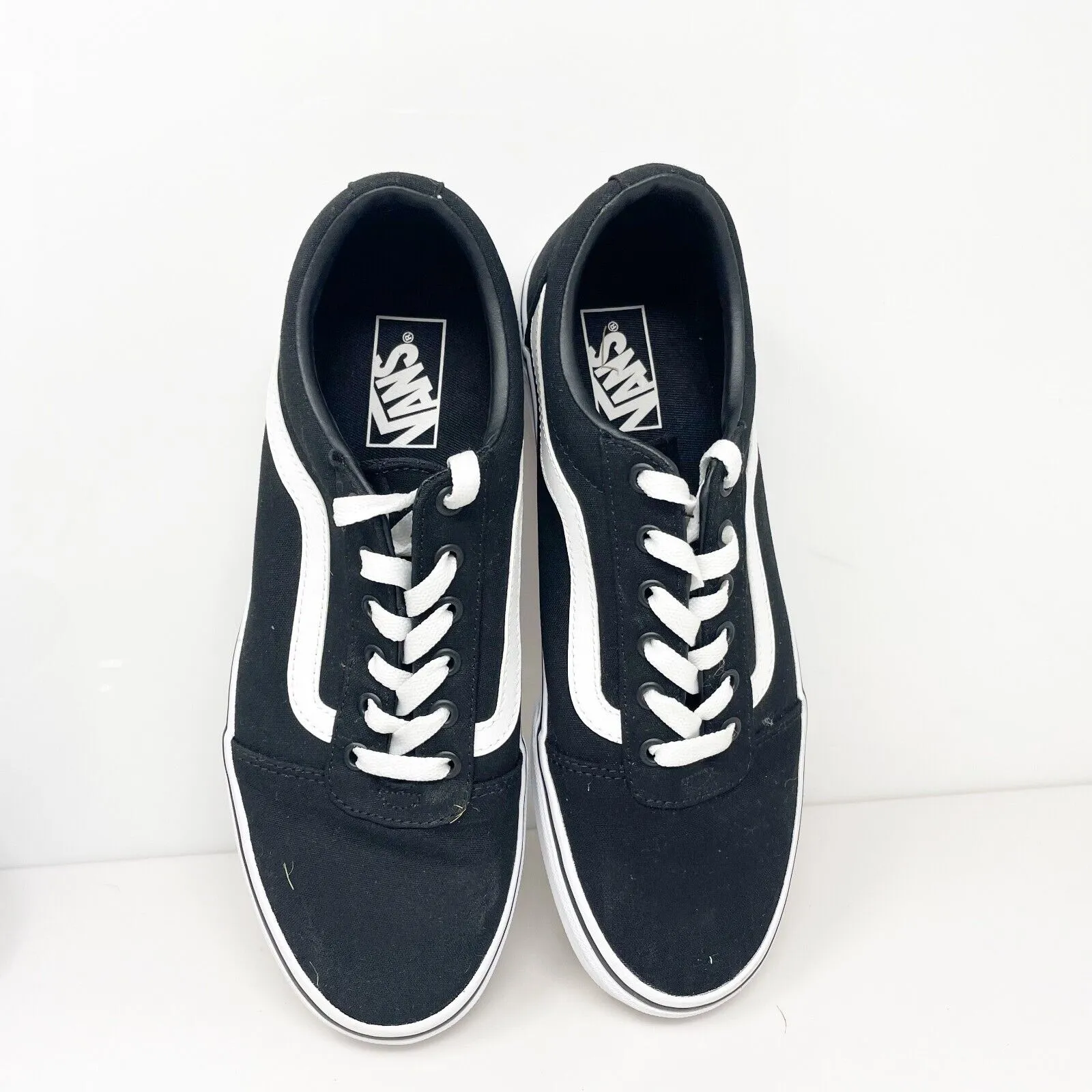 Vans Womens Off The Wall 500714 Black Casual Shoes Sneakers Size 11