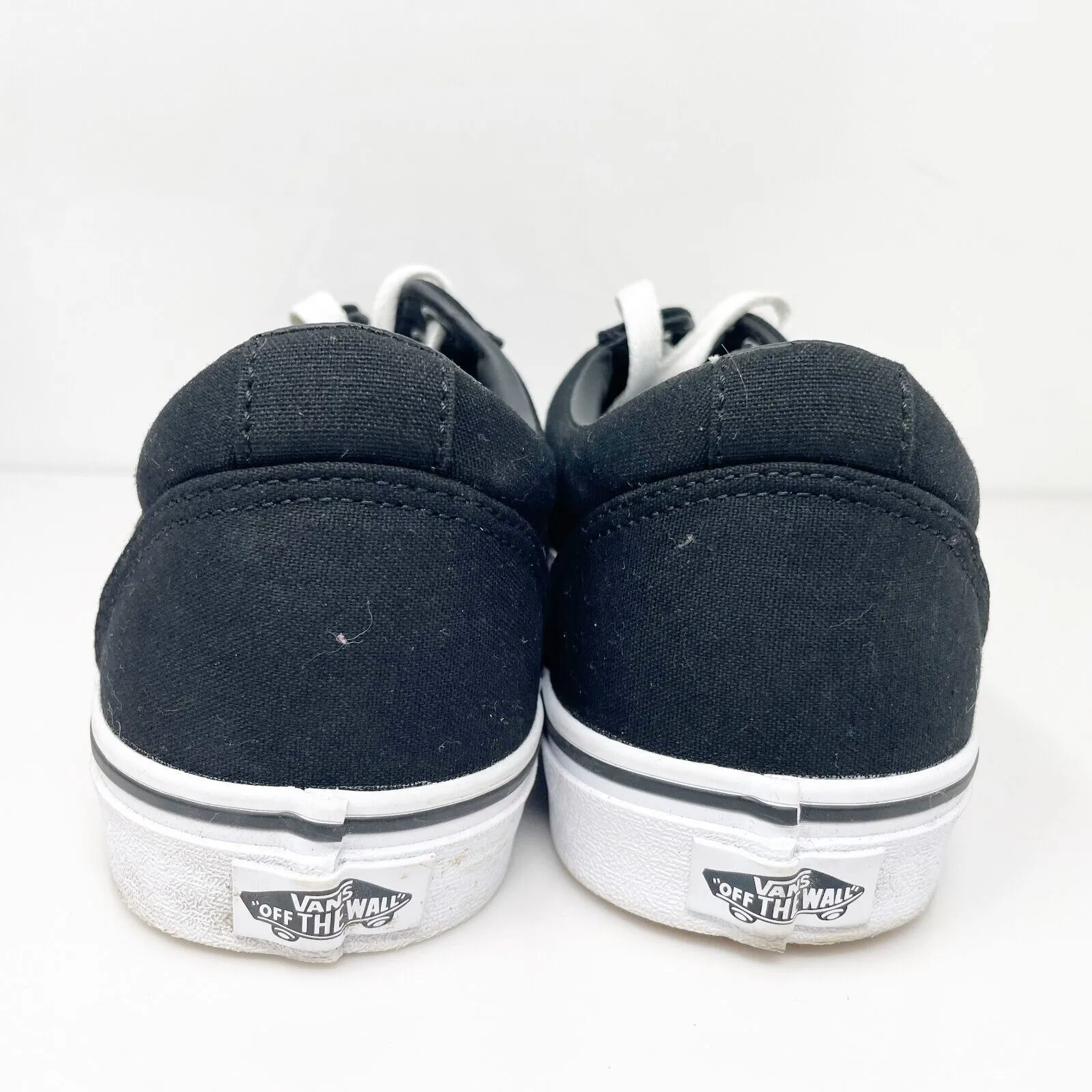 Vans Womens Off The Wall 500714 Black Casual Shoes Sneakers Size 11