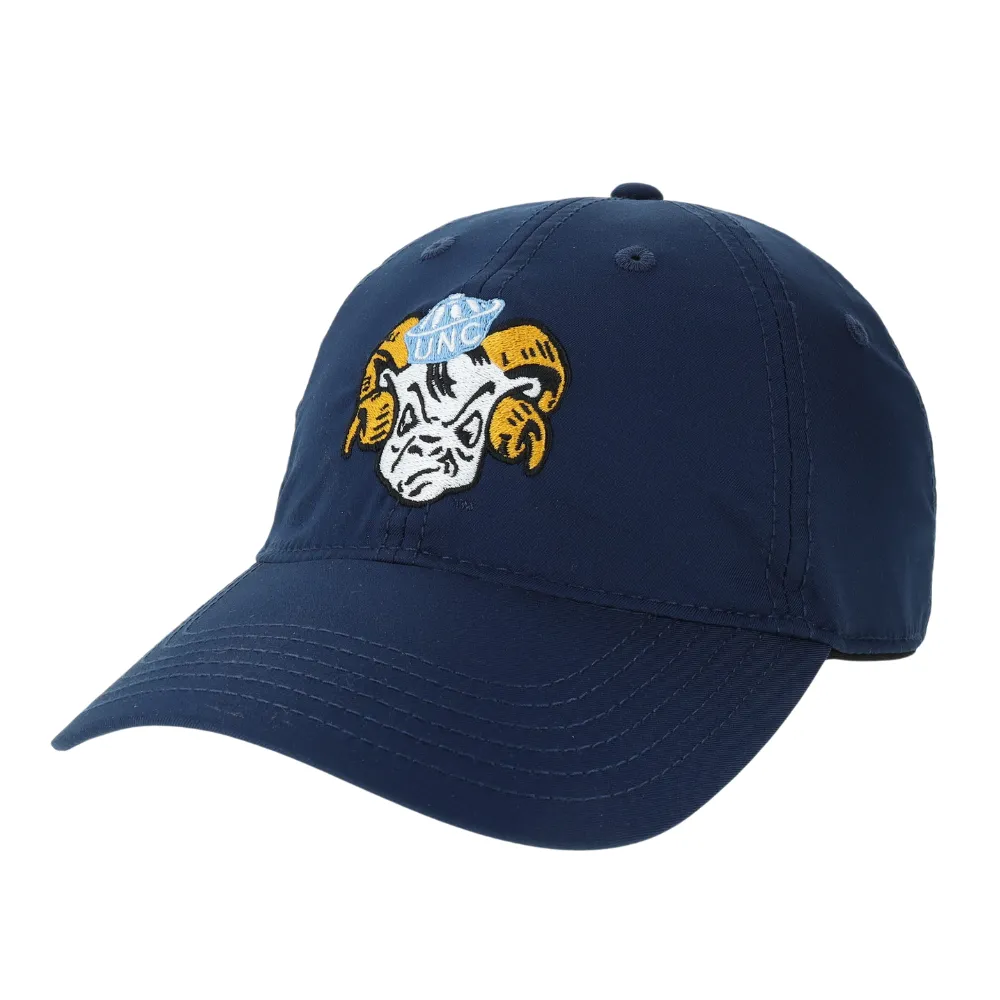 Vault Rameses Hat in Navy Blue Athletic Dry Fit Material