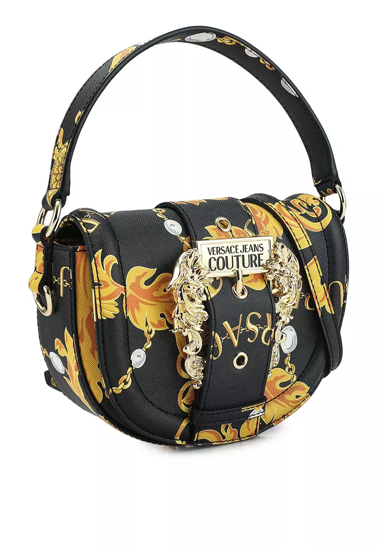 VERSACE JEANS COUTURE Couture 01 Chain Print Handbag (nt)