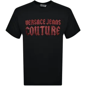 Versace Jeans Couture Regular Fit T Shirt Black