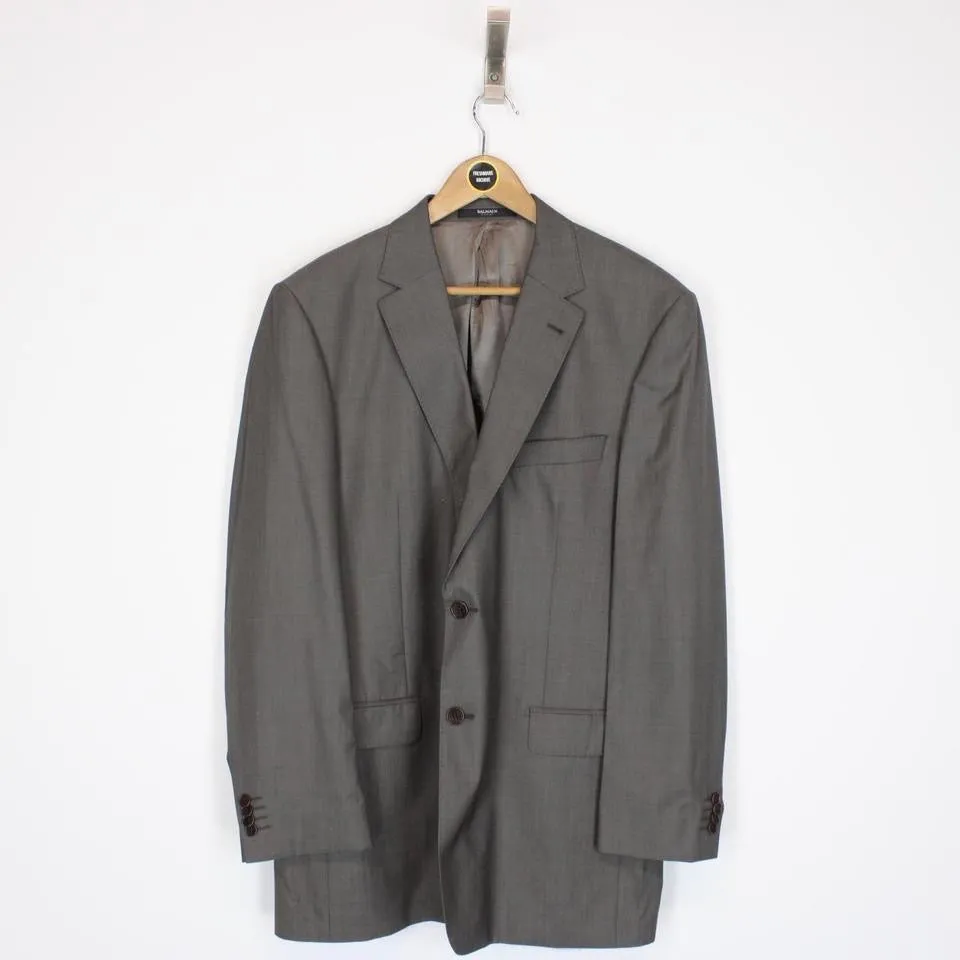 Vintage Balmain Wool Blazer Jacket XXL