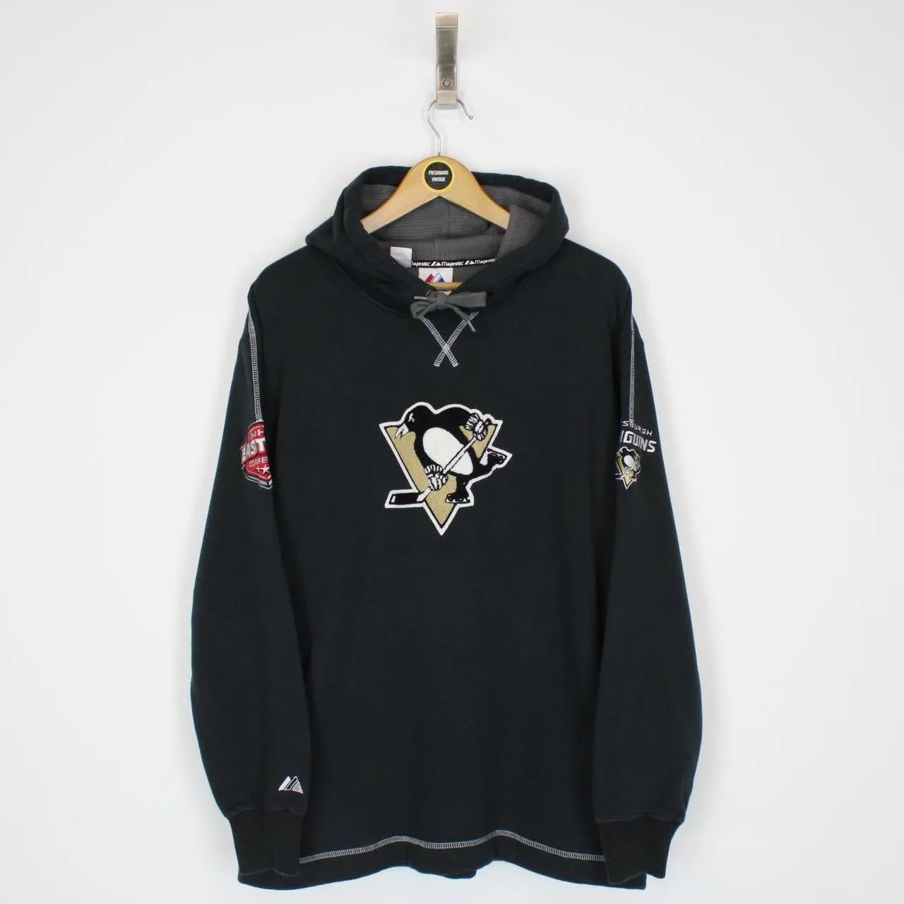 Vintage Pittsburgh Penguins Hoodie Large