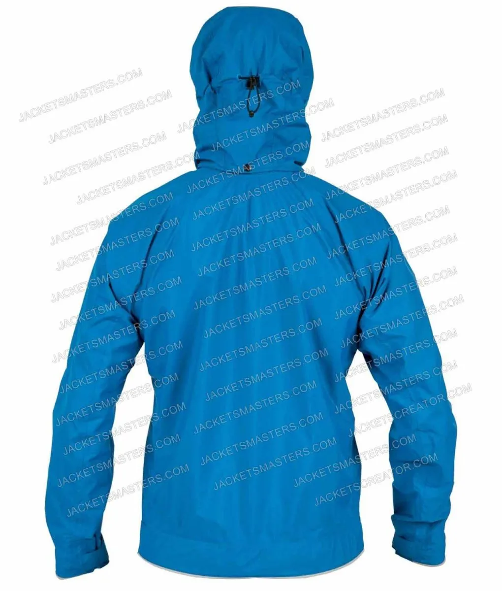 Virgin River Season 4 Martin Henderson Blue Hooded Jacket