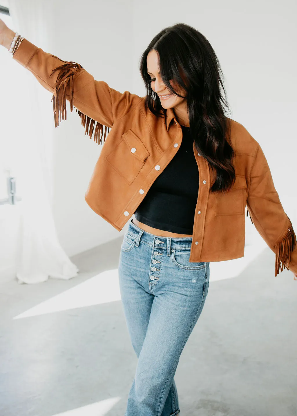 Wendy Fringe Western Jacket