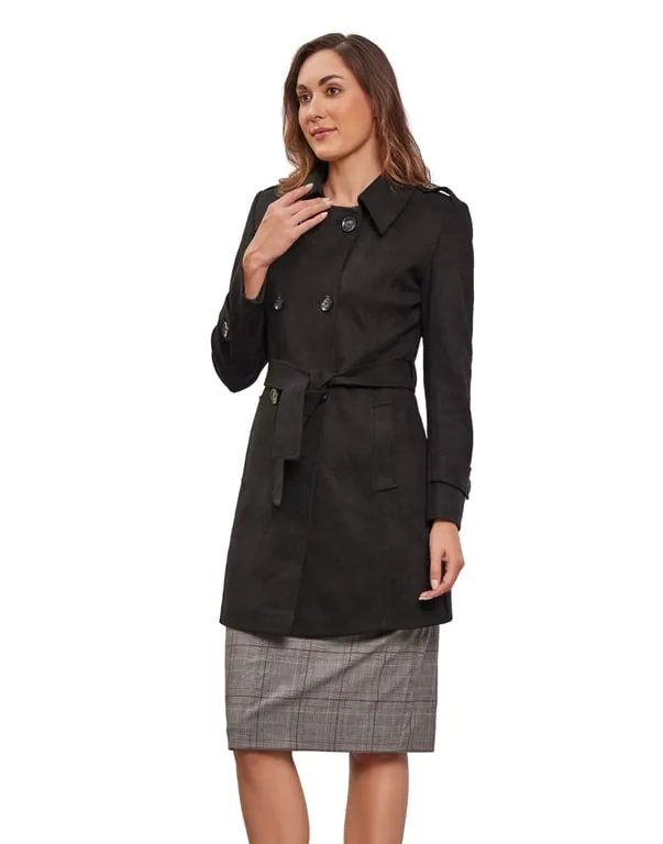 Women Coat Black Color