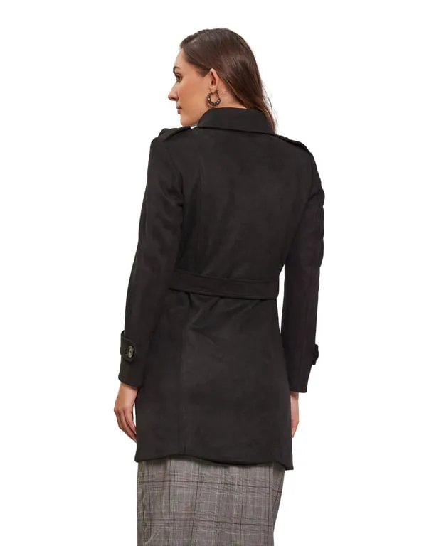 Women Coat Black Color