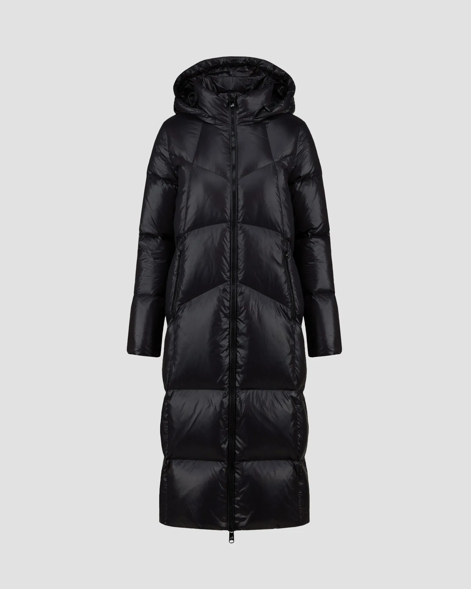 Women's black down coat Deha D12589-10009