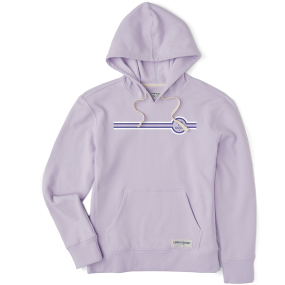 Women's Stripe LIG Coin Simply True Fleece Hoodie