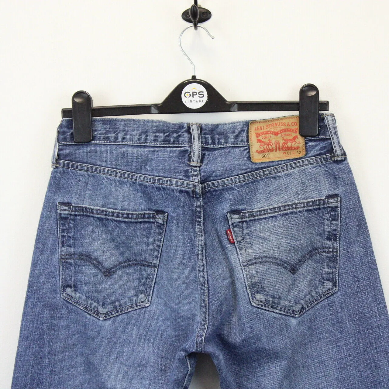 Womens LEVIS 501 Jeans Mid Blue | W31 L30