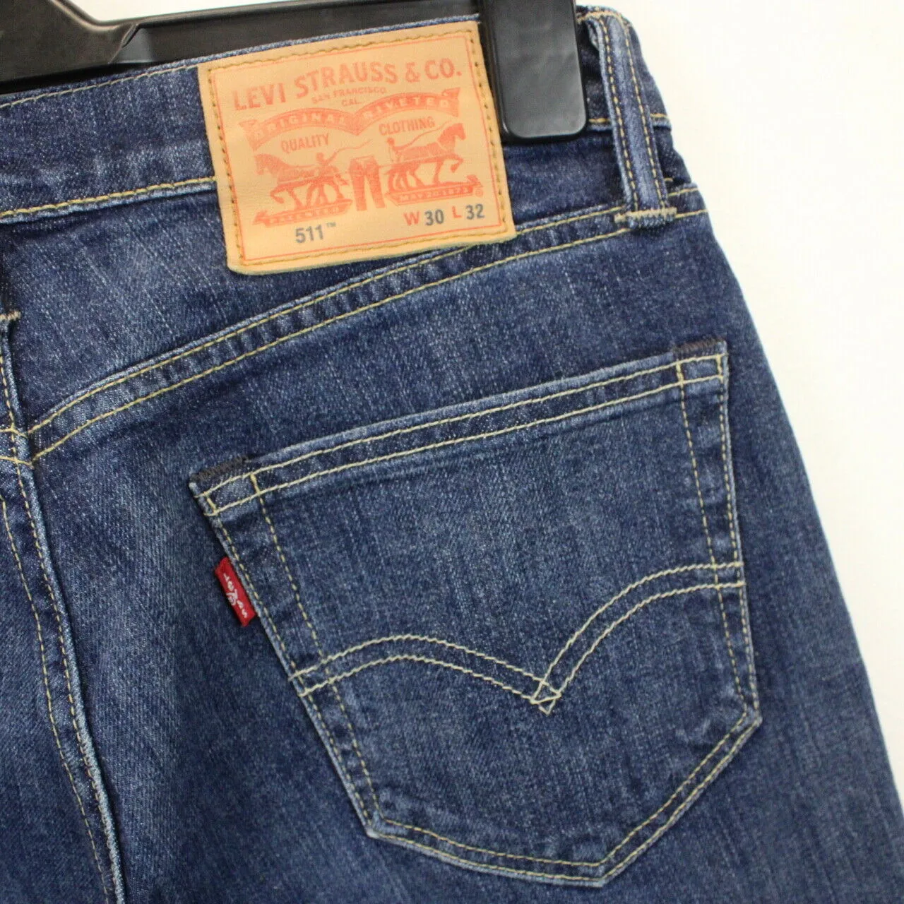 Womens LEVIS 511 Jeans Dark Blue | W30 L32