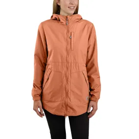 Women's Rain Defender Relaxed Fit Lightweight Coat - 1 Warm Rating