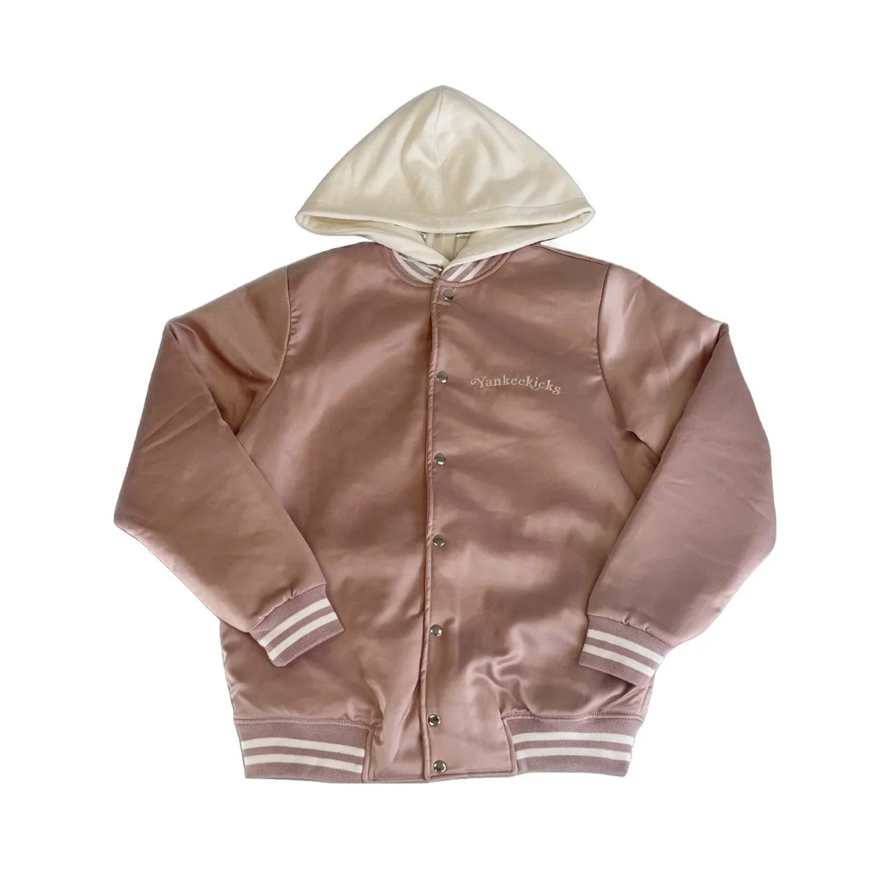 Yankeekicks Rust Pink Bomber Jacket