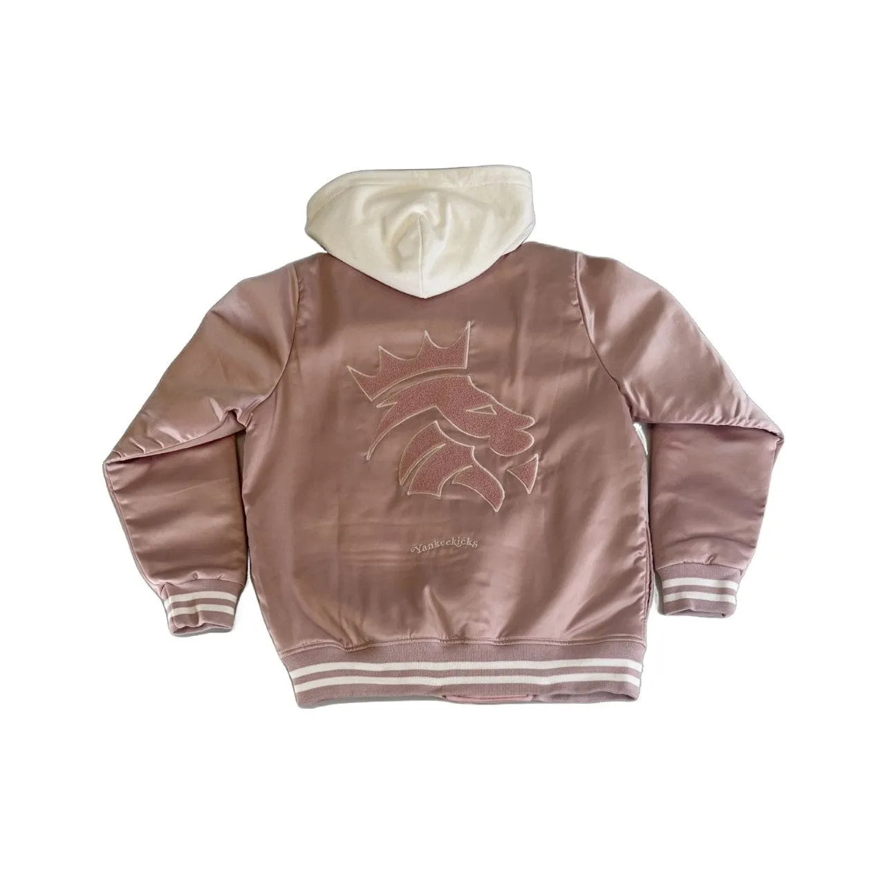 Yankeekicks Rust Pink Bomber Jacket